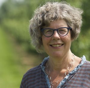 Monique Mortier in de bongerd